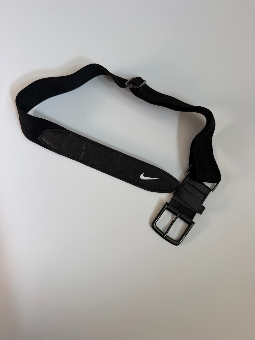 Nike Girls Black Softball Belt